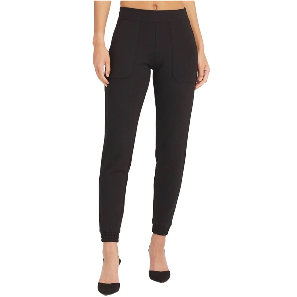 Spanx The Perfect Jogger Pants EUC Size S in Black